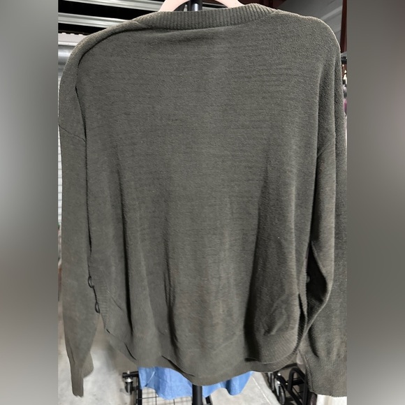 Hello Nite | Crew Neck Oversized Long Sleeve Soft Sweater - Picture 2 of 3